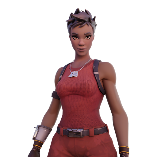 Fortnite Renegade Png Pic (black, maroon, gray)