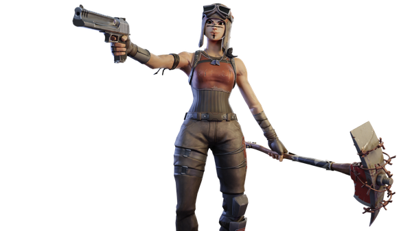 Fortnite Renegade Raider Png Isolated Pic (black)