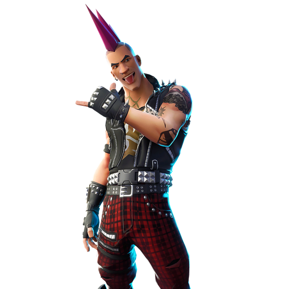 Fortnite Riot Png Pic (black)