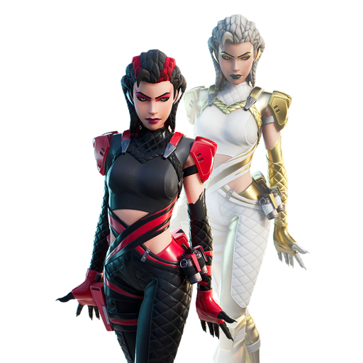 Fortnite Scarlet Serpent Png Hd (black)