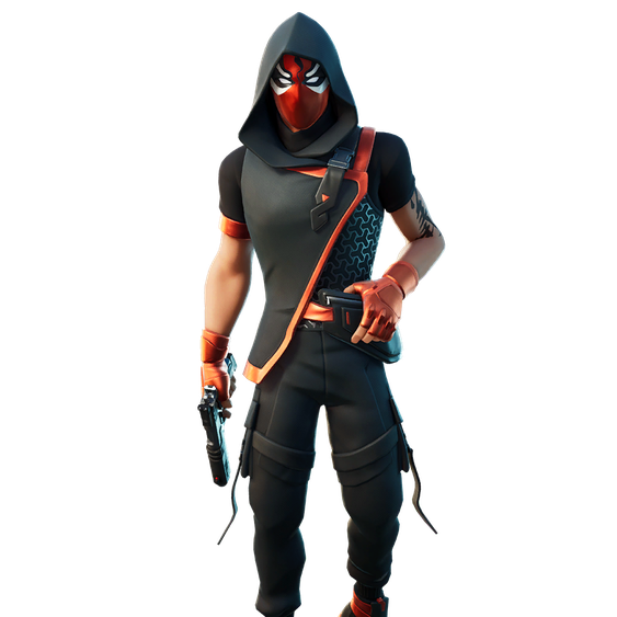 Fortnite Seeker Png (black)