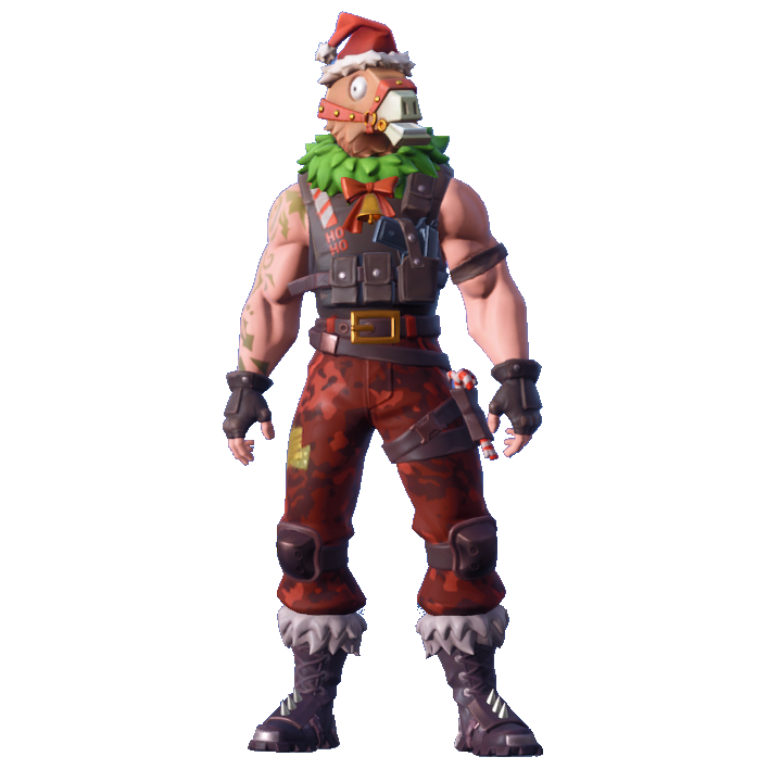 Fortnite Sgt. Winter Png Pic (black)