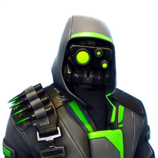 Fortnite Shadow Archetype Png Hd (black, white)