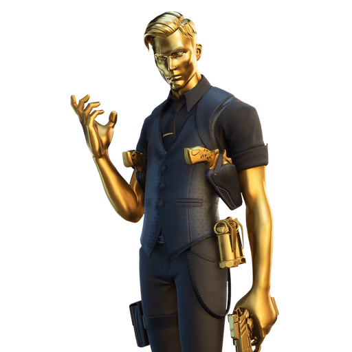 Fortnite Shadow Midas Png (black)