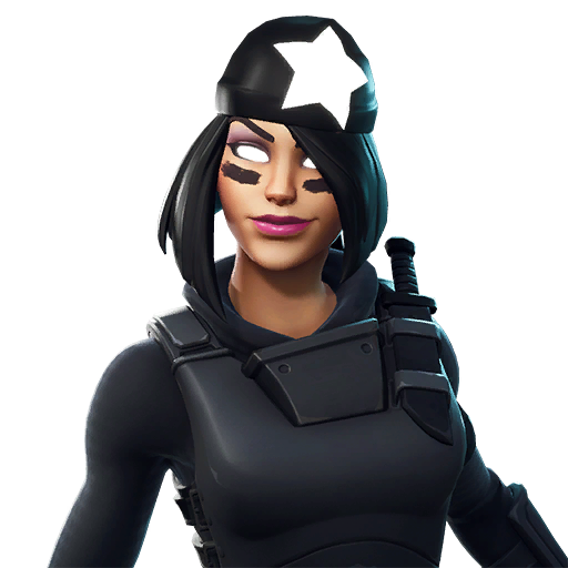 Fortnite Shadow Ops Png (teal, white, gray, black, silver)