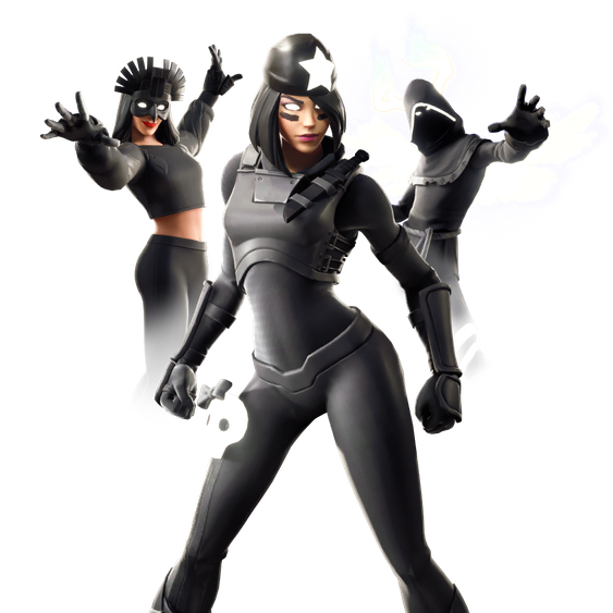 Fortnite Shadowbird Png Image (black, blue, white)