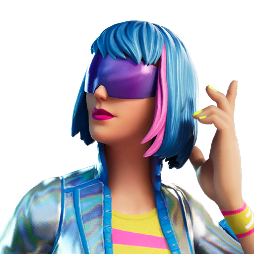 Fortnite Shimmer Specialist Png (violet, black, maroon, white)