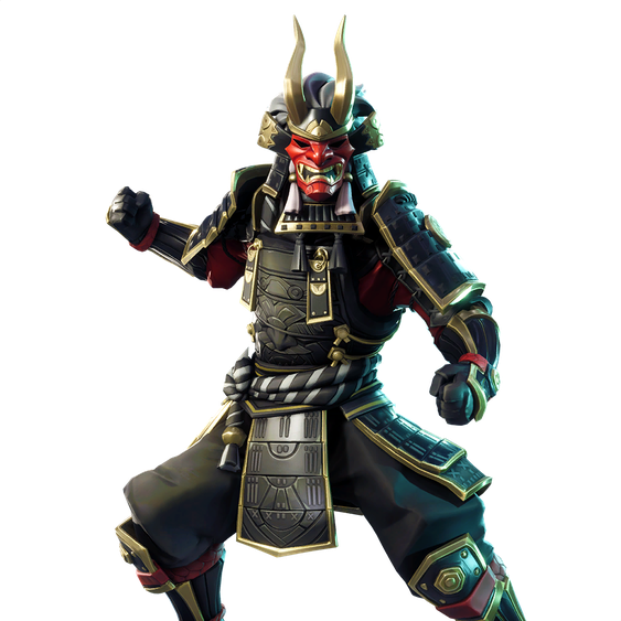 Fortnite Shogun Png Hd (black)