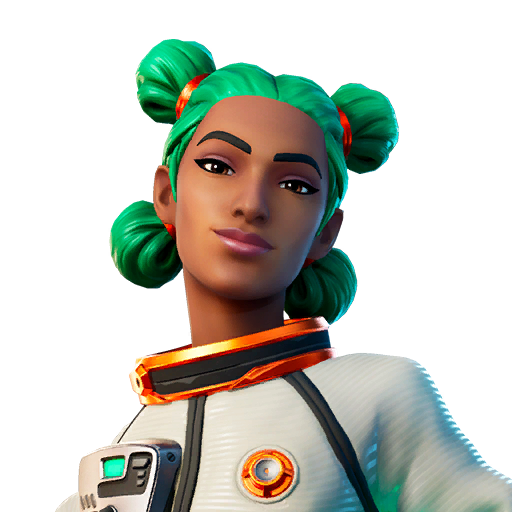 Fortnite Siona Png (black, silver, beige)