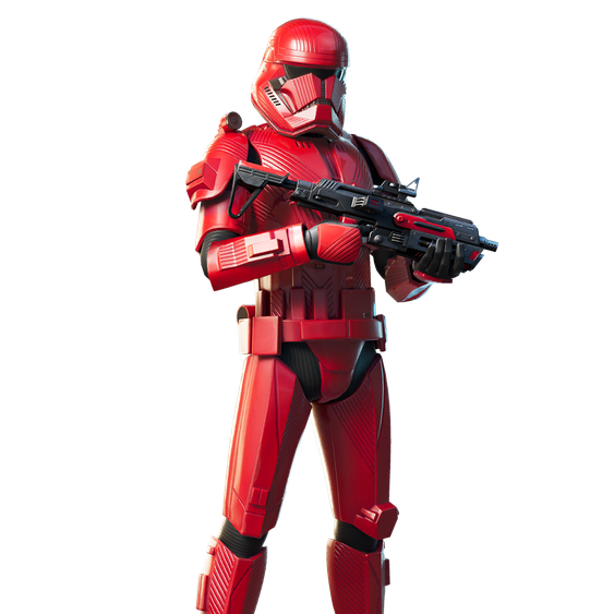 Fortnite Sith Trooper Png (black, maroon)