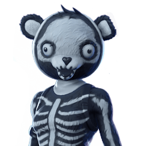 Fortnite Skull Squad Leader Png Hd (black, gray, greenish blue)