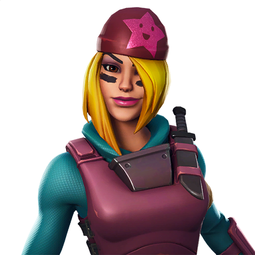 Fortnite Skully Png File (black, maroon)