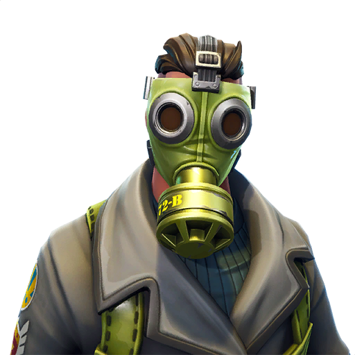 Fortnite Sky Stalker Png (black, gray, white)