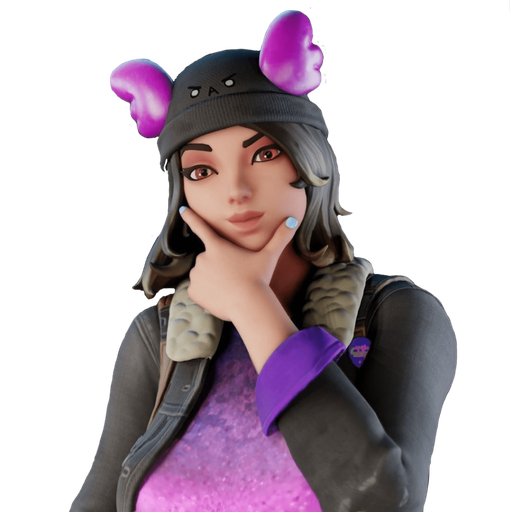 Fortnite Skye Png Pic (indigo, black, silver)