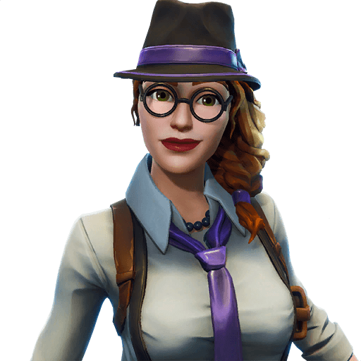 Fortnite Sleuth Png Hd (gray, silver)