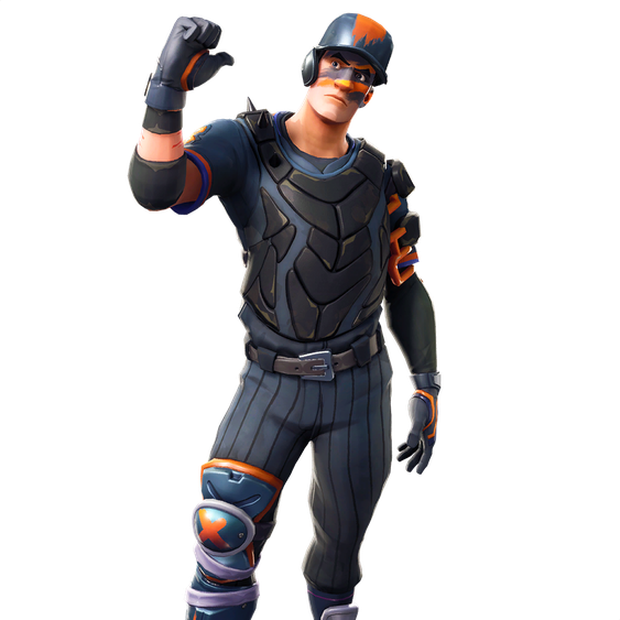 Fortnite Slugger Png Hd (black)