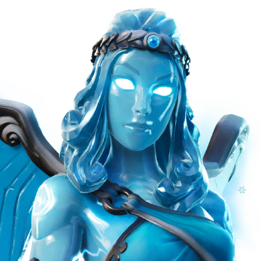 Fortnite Snowheart Png (teal, black, greenish blue, white)