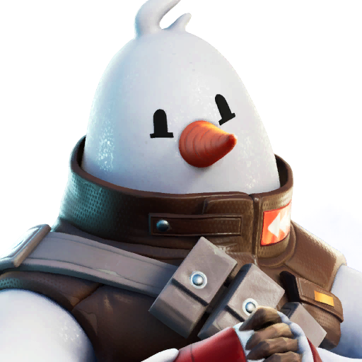 Fortnite Snowmando Png Pic (black, lavender)