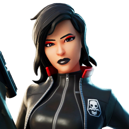 Fortnite Sorana Png (black, gray, silver)