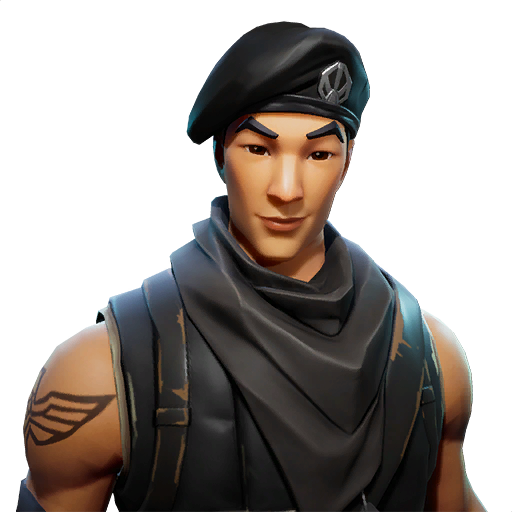 Fortnite Special Forces Png Hd (indigo, black)