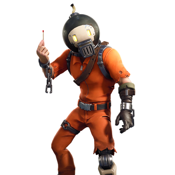 Fortnite Splode Png Hd (black)