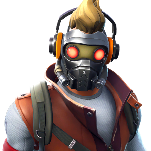 Fortnite Star Lord Outfit Png Hd (beige, gray, silver, white)