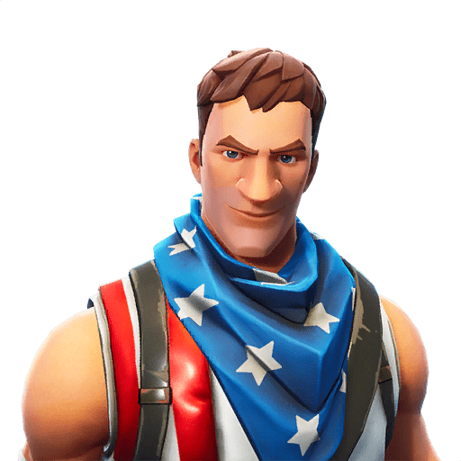 Fortnite Star Spangled Ranger Png Image (black, pink, navy)