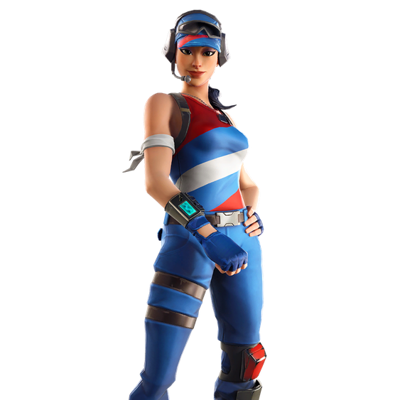 Fortnite Star Spangled Ranger Png (black, navy)