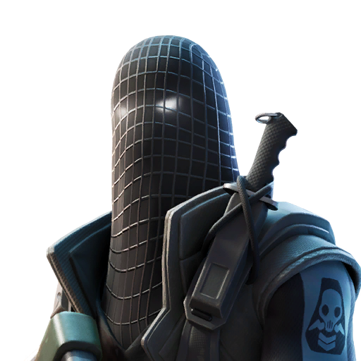 Fortnite Stingray Png (indigo, black, gray, silver)