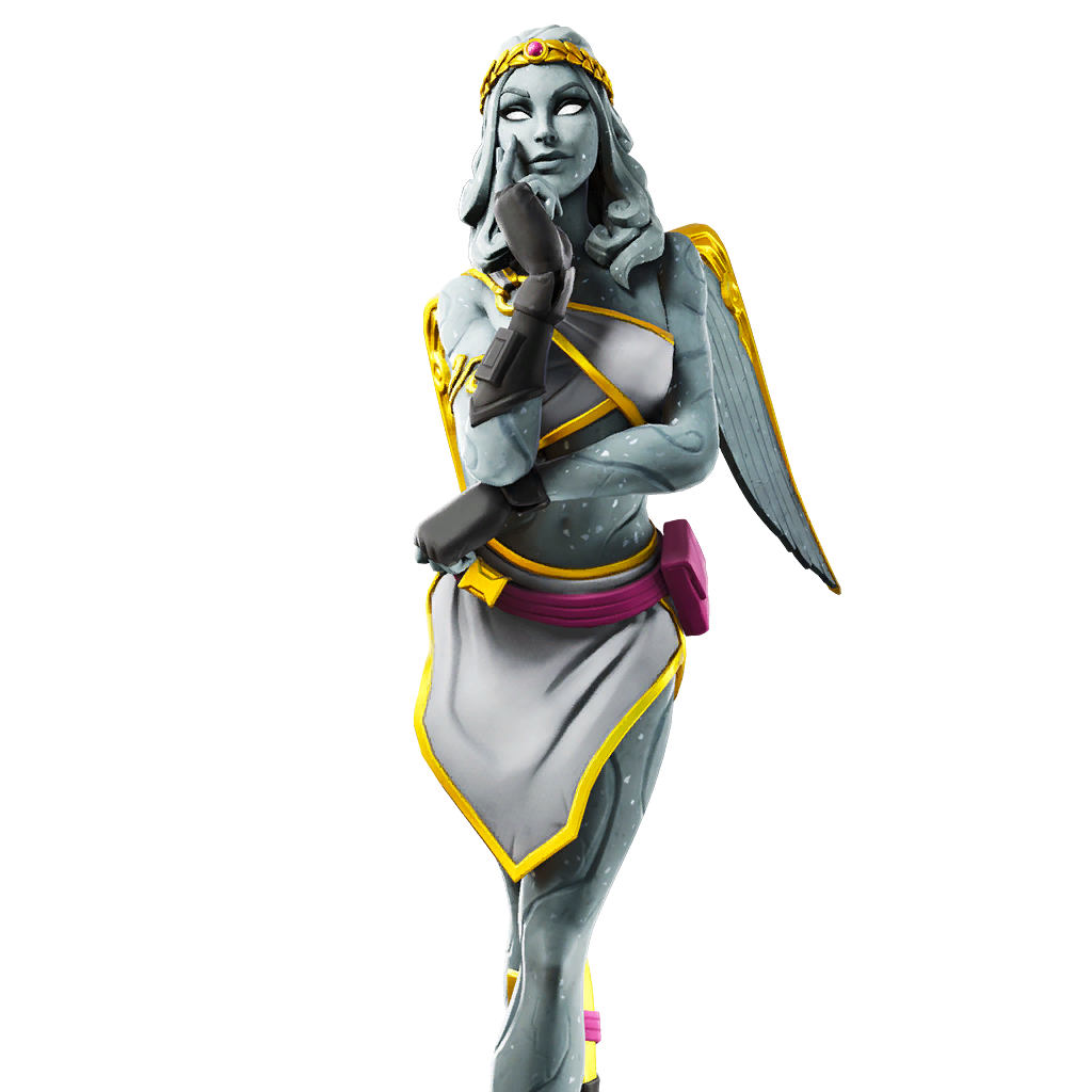 Fortnite Stoneheart Png Hd (black, silver)