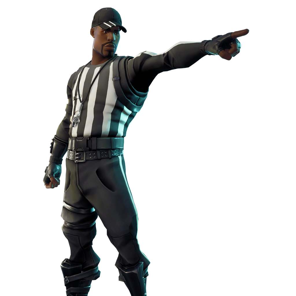 Fortnite Striped Soldier Png Hd (black)