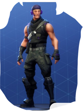 Fortnite Sub Commander Png Hd (teal, black, gray, navy)