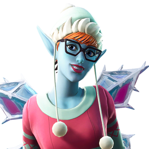 Fortnite Sugarplum Png (silver, lavender)