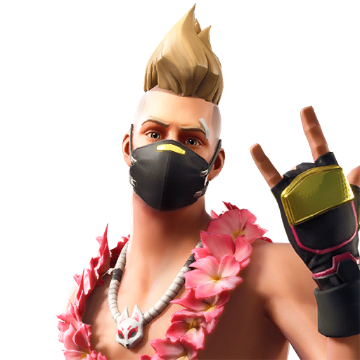 Fortnite Summer Drift Png (salmon, gray, black, maroon, pink)