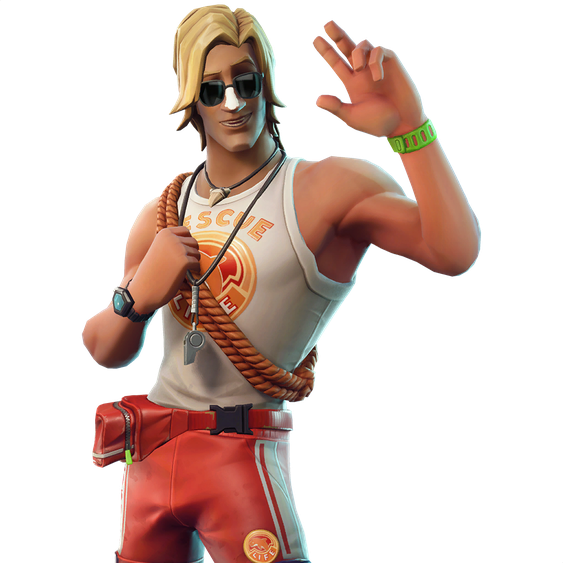 Fortnite Sun Tan Specialist Png File (black, chocolate)