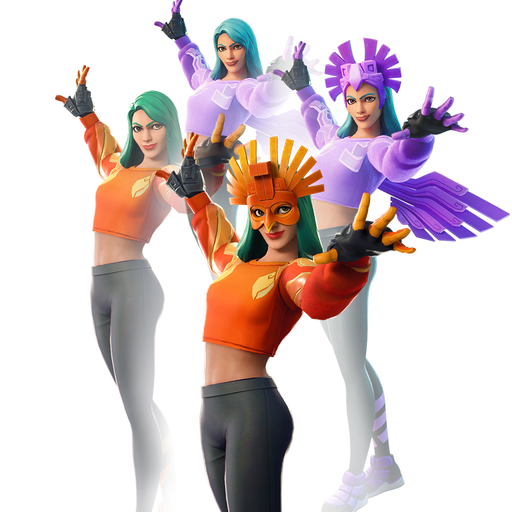 Fortnite Sunbird Png (black)