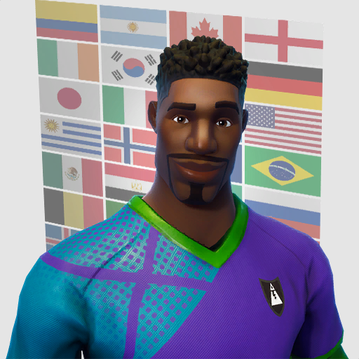 Fortnite Super Striker Png (indigo, black, maroon, olive)