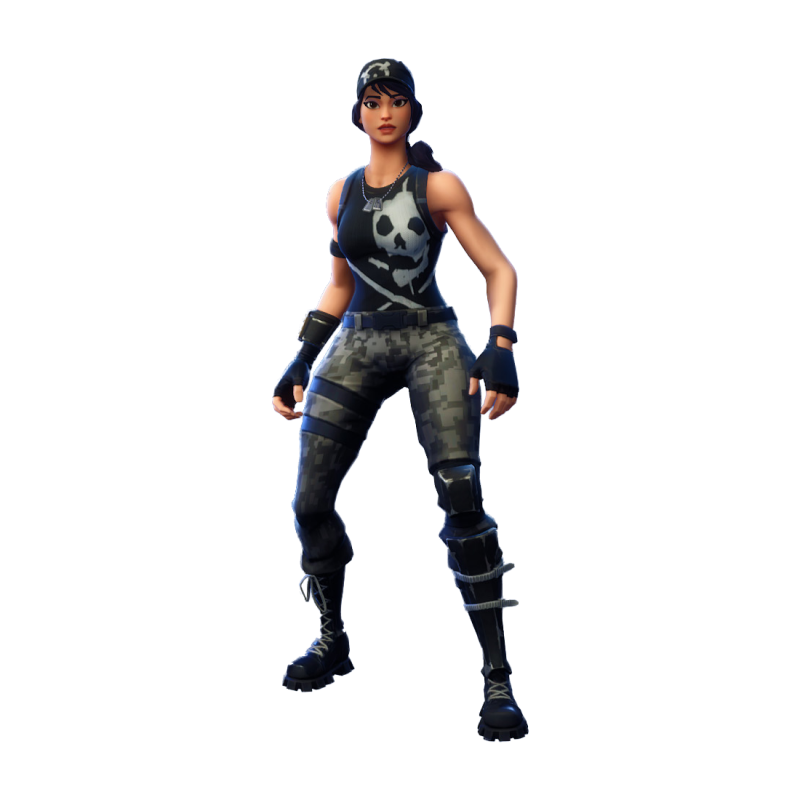 Fortnite Survival Specialist Png Hd (black)