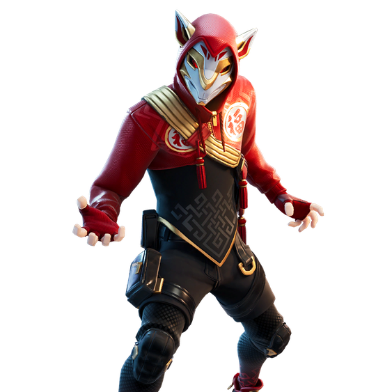 Fortnite Swift Png (black, maroon)