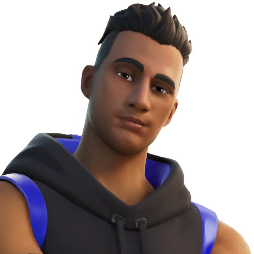 Fortnite Synth Png Image (indigo, black)