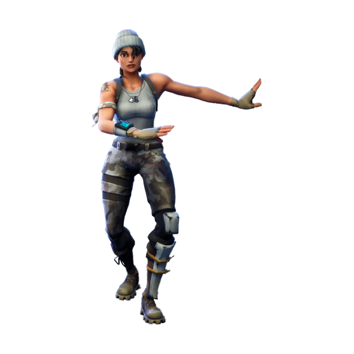 Fortnite The Ace Png Hd Isolated (black)