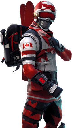 Fortnite The Ace Transparent Png (black, maroon)