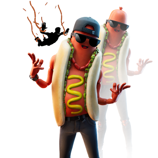 Fortnite The Brat Png (black)