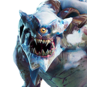 Fortnite The Devourer Png (indigo, black)