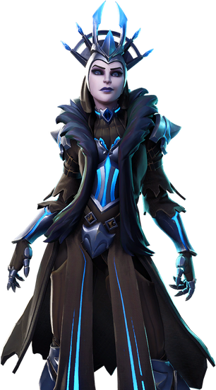 Fortnite The Ice Queen Png Pic (black)