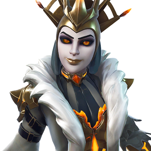 Fortnite The Ice Queen Png (beige, black, silver, white)