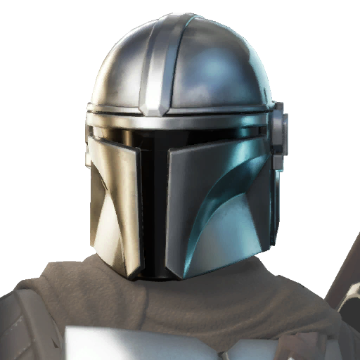 Fortnite The Mandalorian Png Hd (black, white)