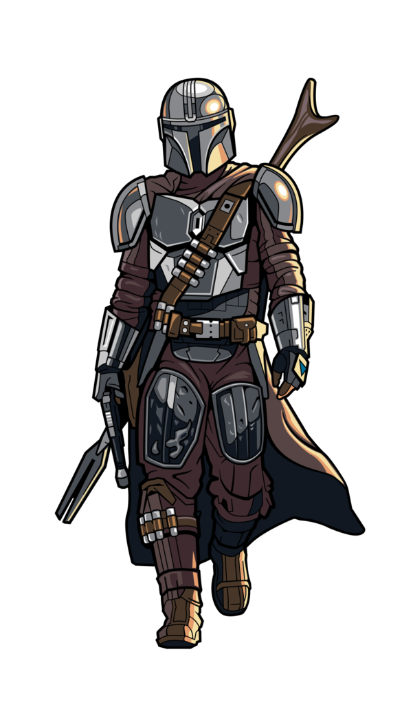 Fortnite The Mandalorian Png Photo (black, gray)