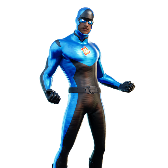 Fortnite The Mighty Volt Png Hd (black)