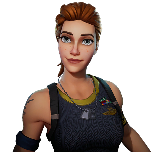 Fortnite Tower Recon Specialist Png Photo (black, maroon, olive)